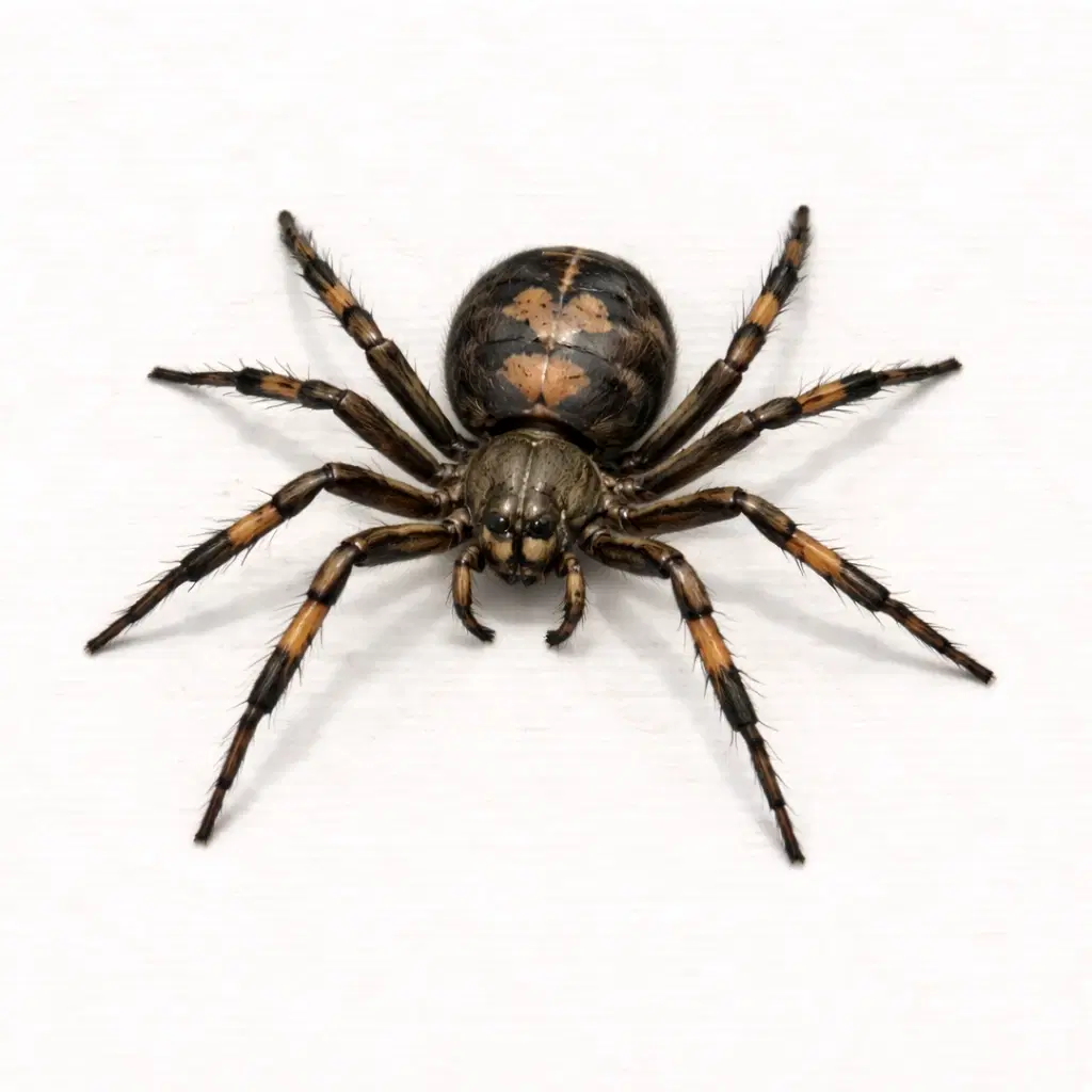 Illustration of spiders